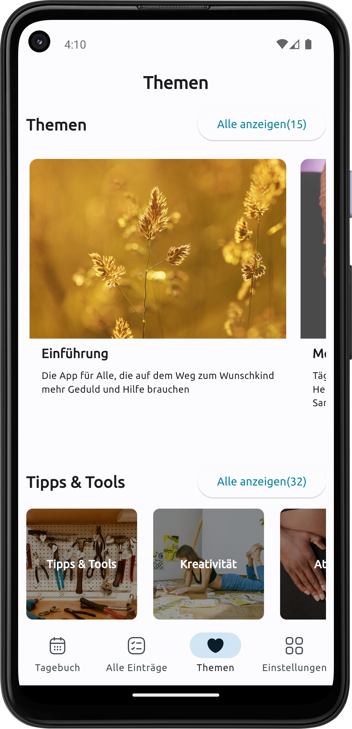 Simplify Data Entwicklung - Kinderwunsch - Beratung to go