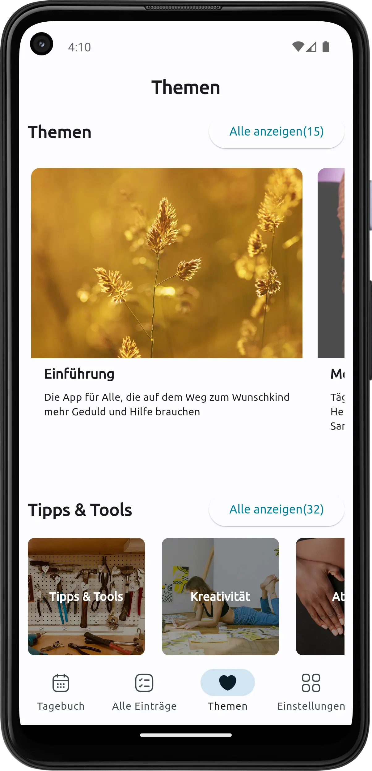 Simplify Data Entwicklung - Kinderwunsch - Beratung to go